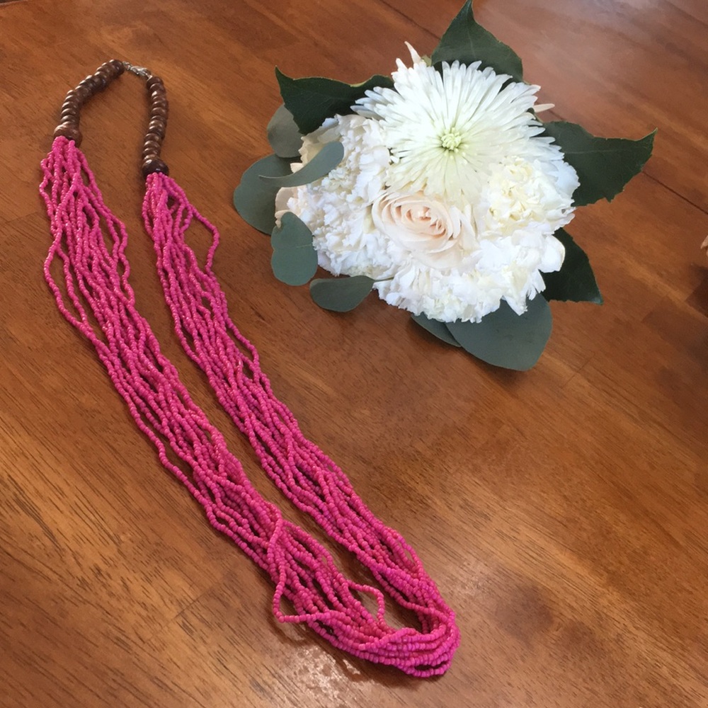 Hot Pink Necklace
